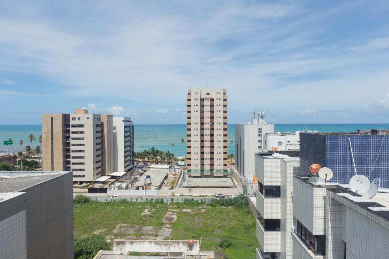 Flat Quarto E Sala C/ Vista Mar Espetacular Apartamento Maceió Exterior foto