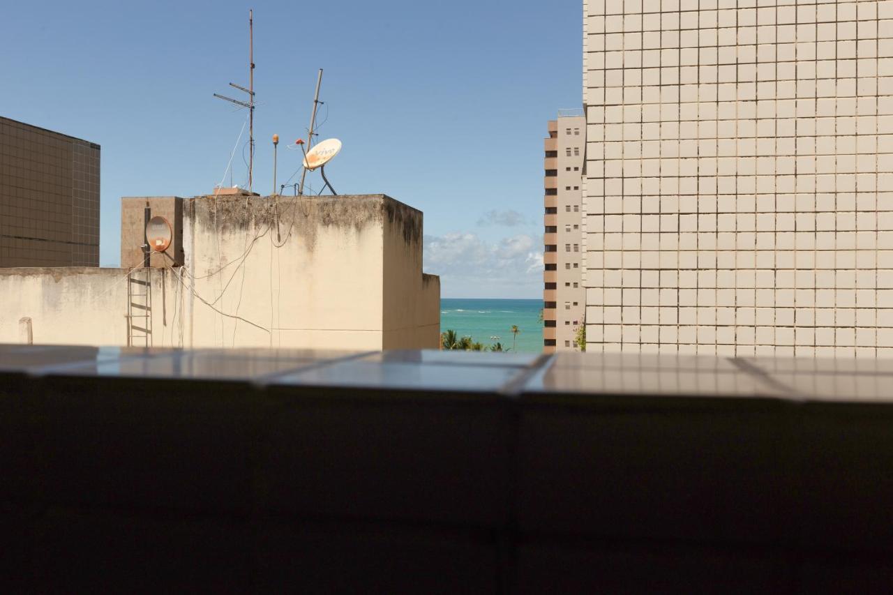 Flat Quarto E Sala C/ Vista Mar Espetacular Apartamento Maceió Exterior foto